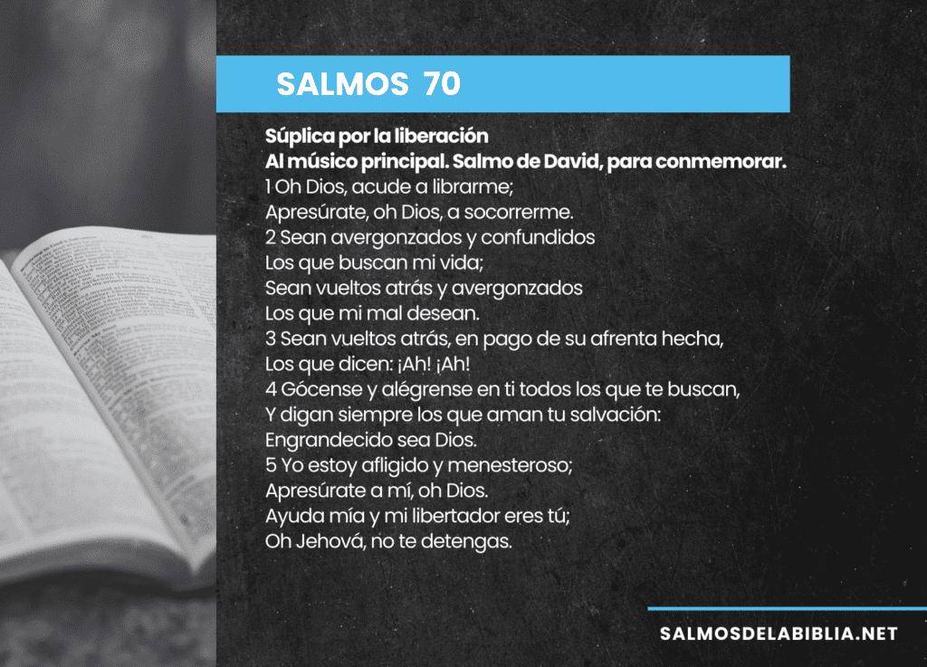 salmo 70 del 1 al 5