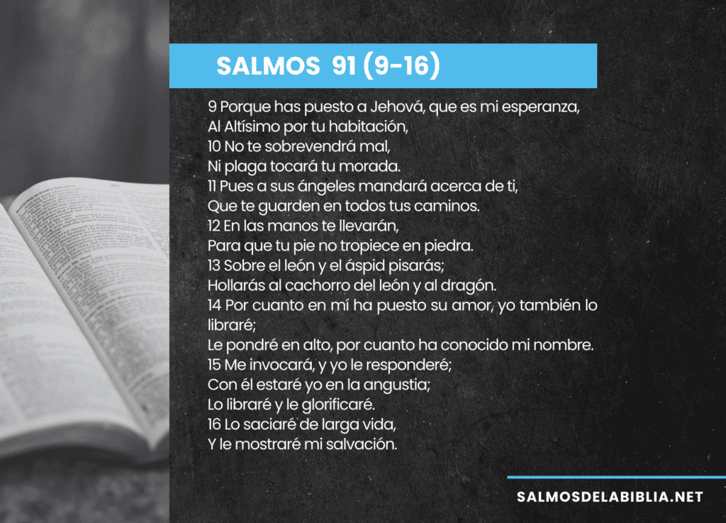 SALMOS 91 DEL 9 AL 16