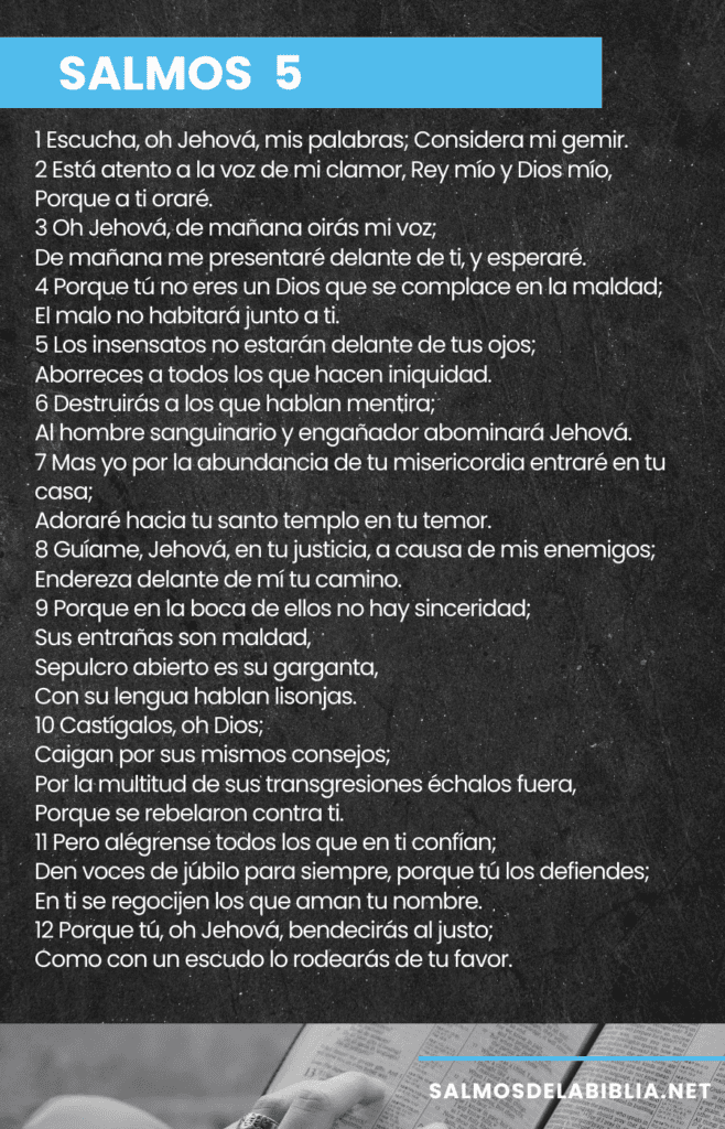 salmos 5 completo